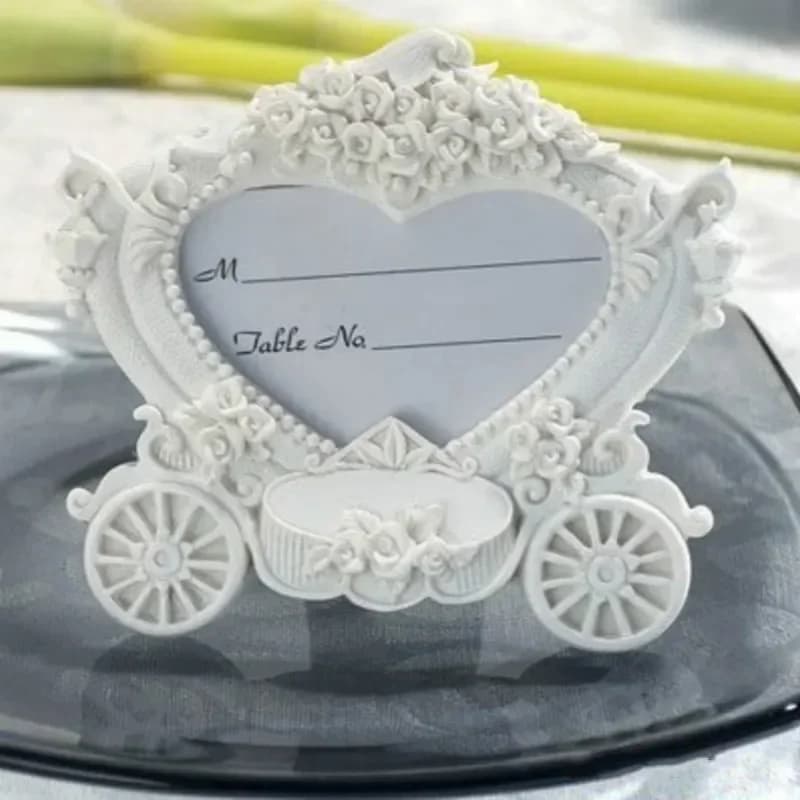 1 frame for photo with white pumpkin carriage. Photo frames for children
