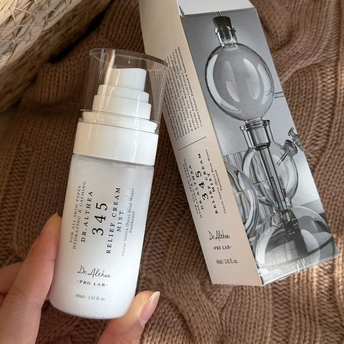 Dr. Althea Relief Cream Mist Mini 60ml / 100ml Antioxidant Whitening Brightening Non-Sticky Soothing Hydrating Nature Skincare