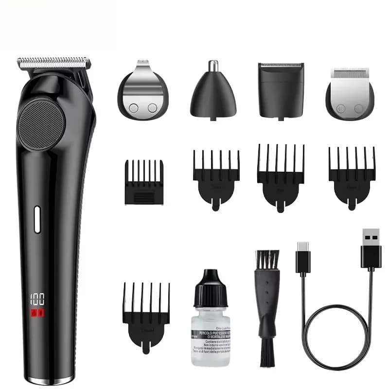 Mijia New Men's MultiFunction Grooming Kit Pro Electric Hair Clipper 5-in-1 Shaver Nose Hair Trimmer Set Trimmer For Men