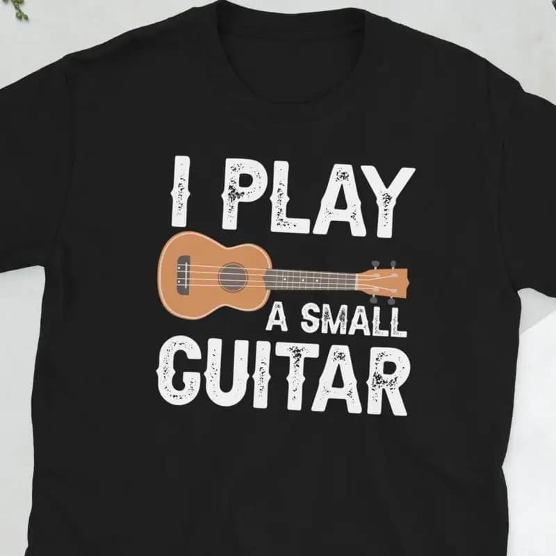 Maglietta per l'amante dell'ukulele orgoglioso del giocatore di ukulele