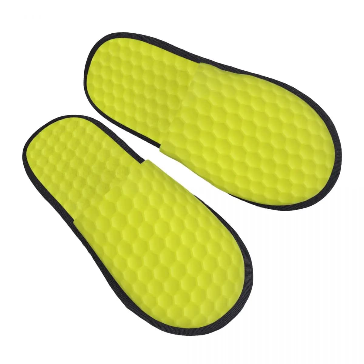 Home Slippers with golf ball effect print, hot and comfortable in memory foam, customizable, for women, for indoors and outdoors