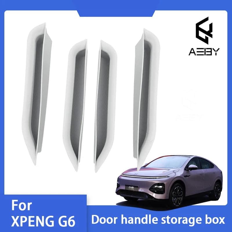 Per XPENG G6 2023-2025 Porta auto Lato Scatola di immagazzinaggio nascosta Copertura completa Scatola di immagazzinaggio interna Accessori auto Pannello Vassoio organizzatore