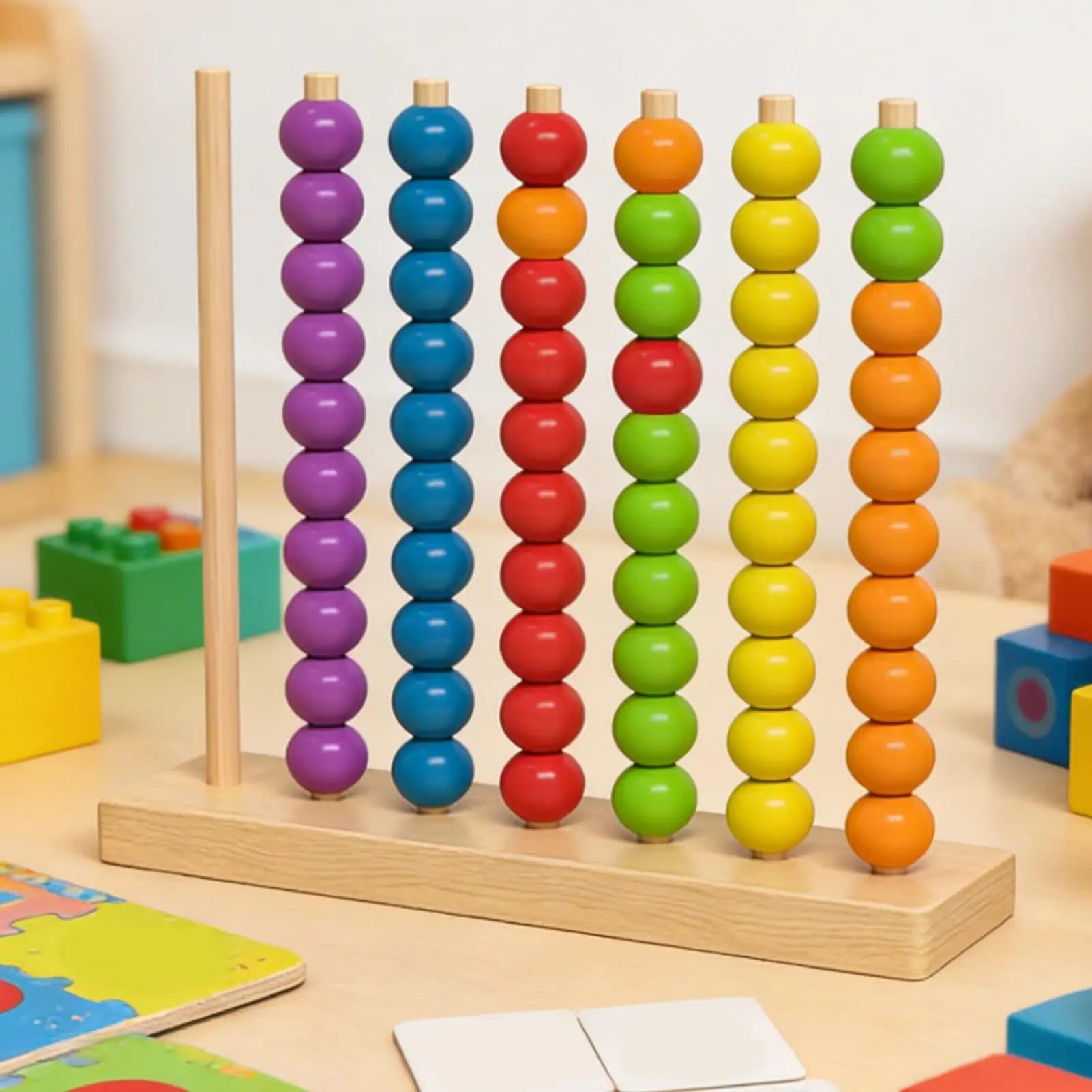 Gioco di ordinamento dei colori, sfida competitiva sulle forme, puzzle da tavolo per abbinare i colori, per ragazzi, ragazze, bambini in età prescolare, per la casa e la classe.