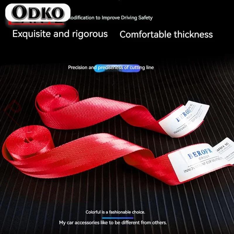 3.6M Auto Safety Belt Safety Belt Safety Belt Lap Retractable Safety Belt Universal 48 MILLIMETRI Car Seat Conversion Car Accessories