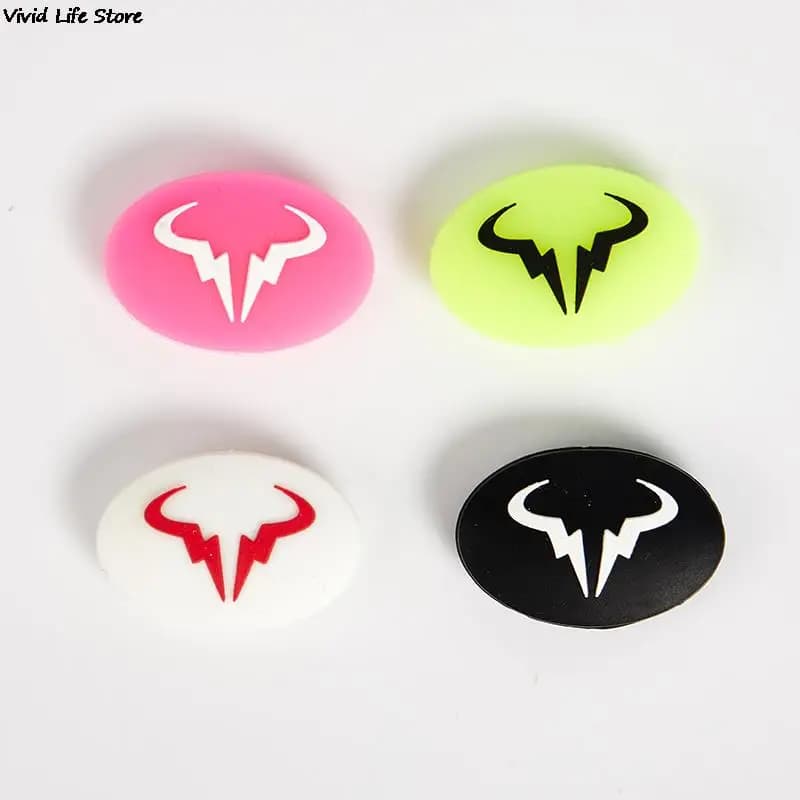 100% brand new Tennis Cartoon racchetta ammortizzatore antivibranti accessori da Tennis durevoli in Silicone
