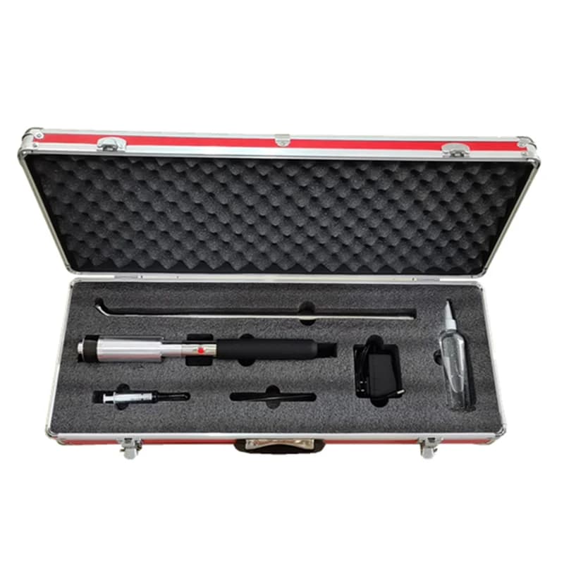 Pistola per fumo antincendio Rilevatore di fumo e temperatura antincendio Tester per test di funzioni di fumo e temperatura Tester due in uno JH-YW12