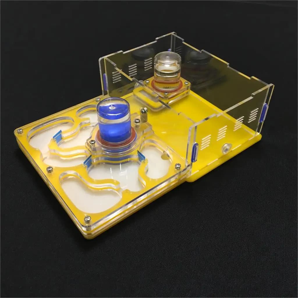 L size plane design 9color insect ant villa pet advanced mania farm ants,available ant farm acrylic moisture with feeding area