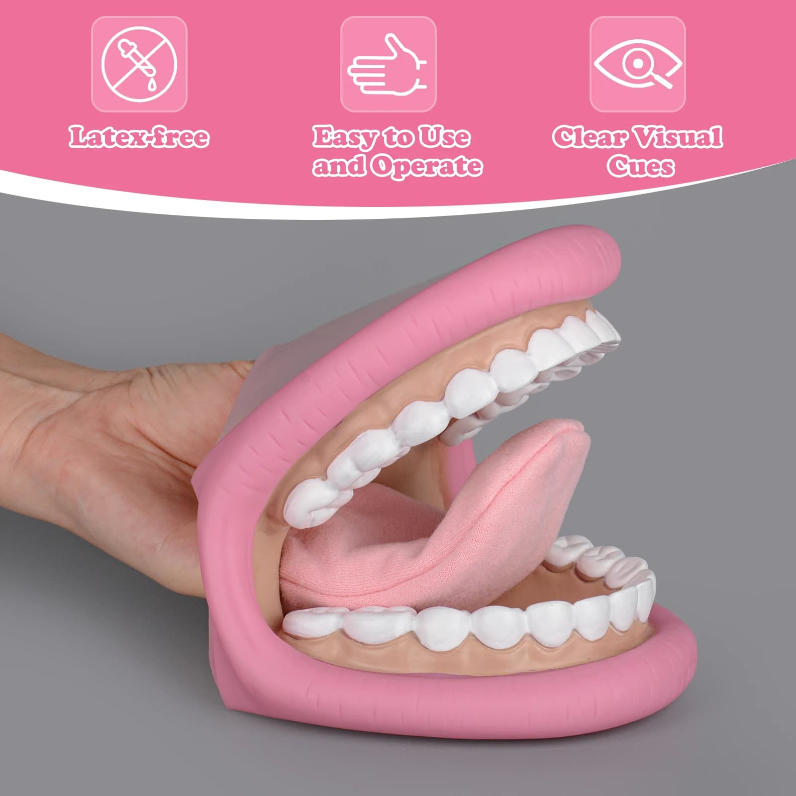 Ultrassist Spazzolino da denti Giocattoli di peluche dentali con spazzolino da denti Modello educativo per bambini Bambini Animali di peluche Giocattoli Denti