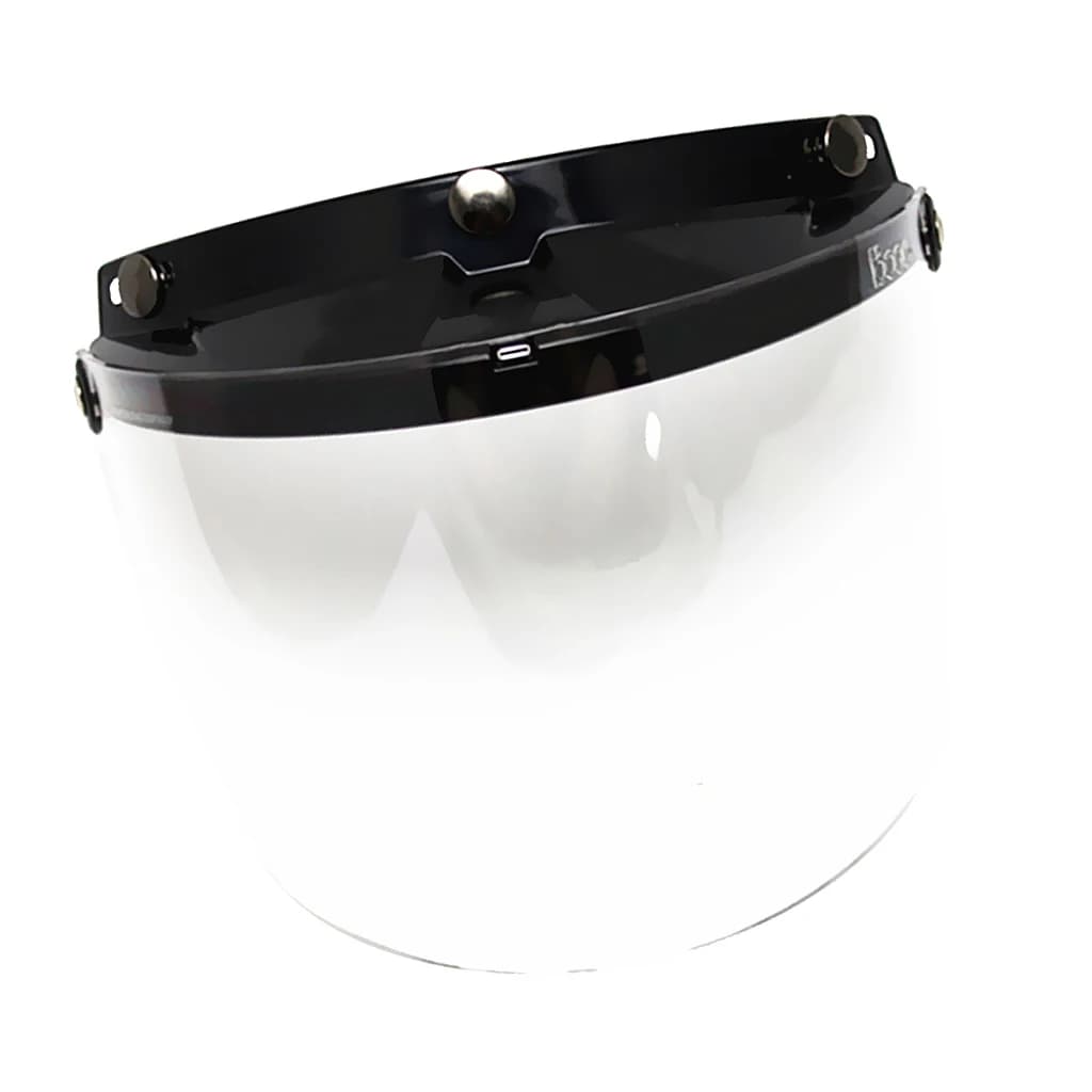Equipaggiamento protettivo Visiera per moto ribaltabile Open Face 3 Snap Sun Blocker per accessori per casco da ciclismo all'aperto