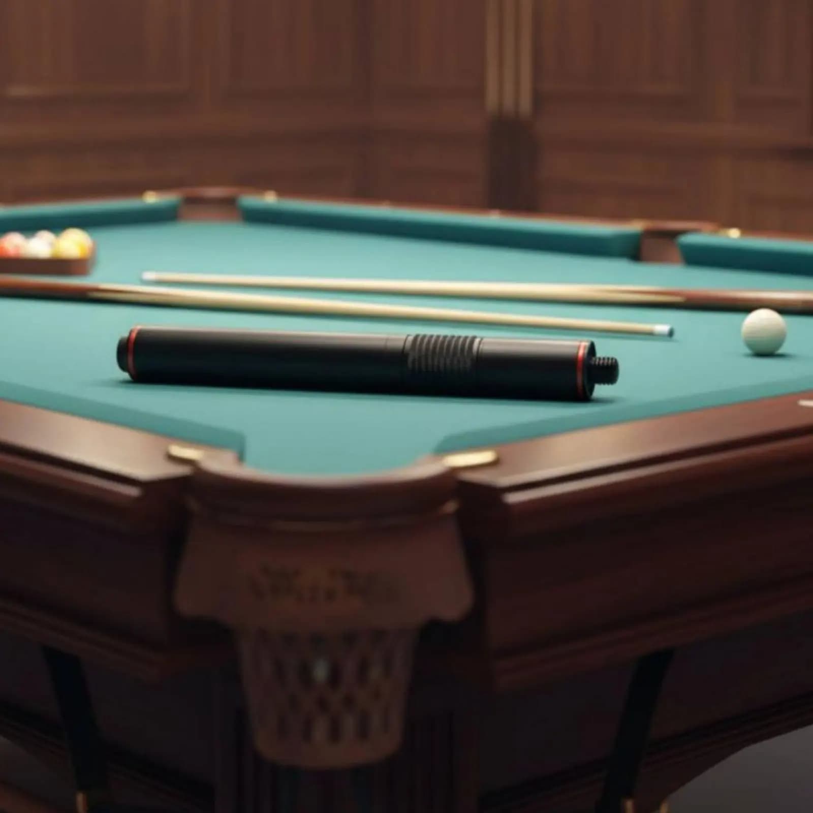 Telescopic Cue Extender Aluminum Pool Cue Extension Sports Equipment Lightweight Non-Slip Grip for Game Room