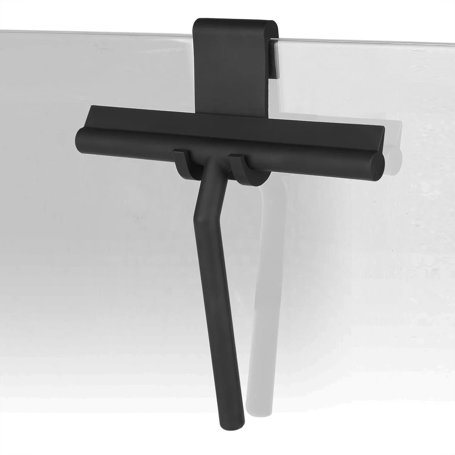Tergipavimento in silicone per pulizia senza striscia, tergipavimento per vetro, bagno, doccia, porte, specchi, piastrelle, finestrino dell'auto