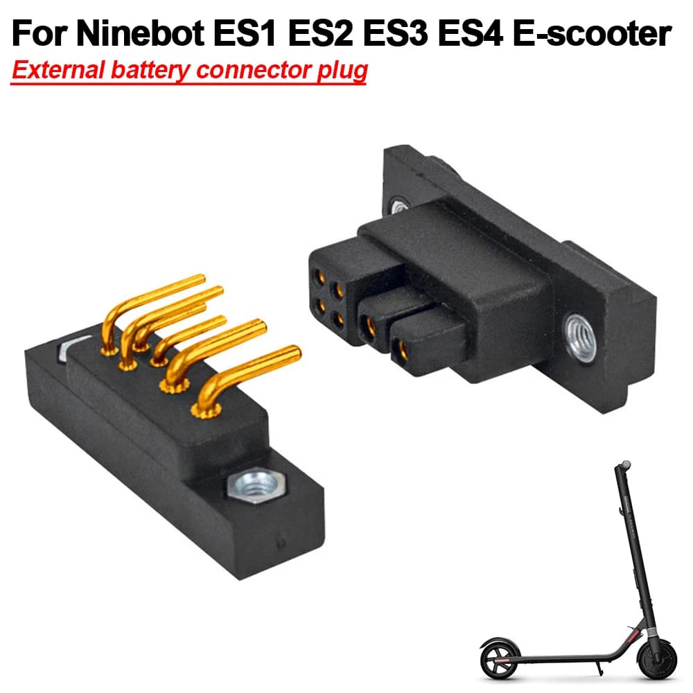 Circuiti presa scheda di controllo Collegamento batteria esterna cruscotto per parte scooter elettrico Ninebot ES1 ES2 ES3 ES4