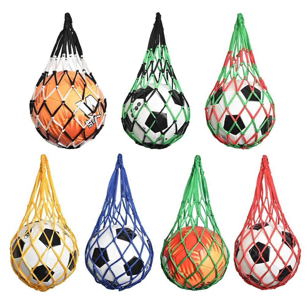 Basketball Net Bag Basketball Carry Bag Large Sports Ball Bag Single Ball Carry Bag for Holding Basketball Volleyball Baseball