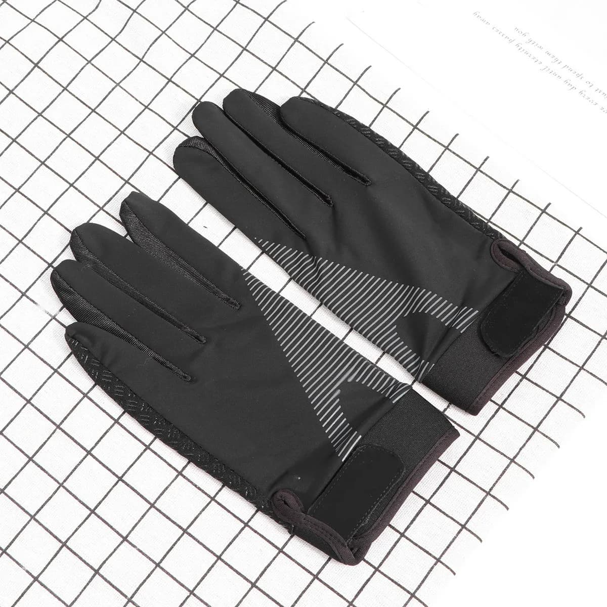 1 pair of ice silk immersion gloves, non-slip, flexible and comfortable, for water sports, diving, snorkeling, kayaking, canoeing, swimming