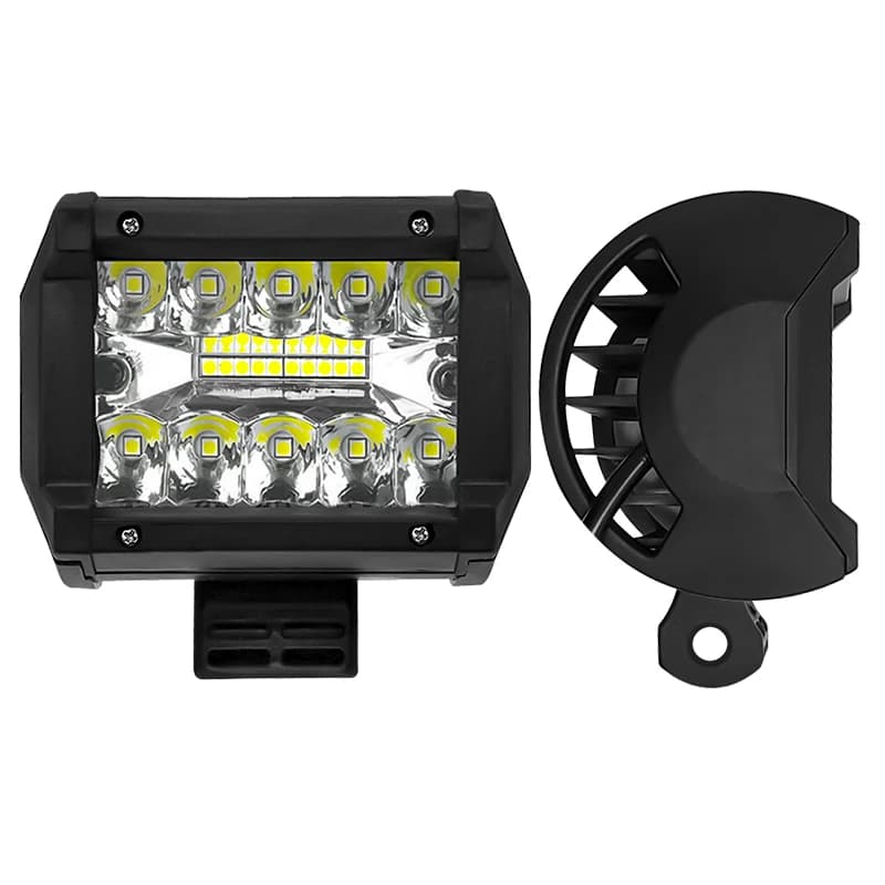 LED Strip 12V 60W White Light, Offroad Workbench, Fit for Truck, SUV, ATV, UTV, LED Headlights 4WD