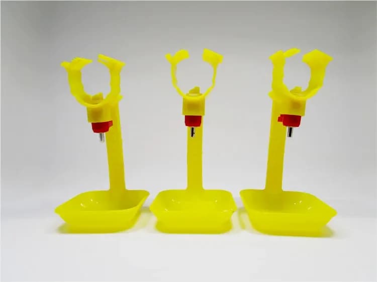 50 Pezzi 25mm Accessori per Allevamento Polli, Fontanella Automatica per Abbeveraggio