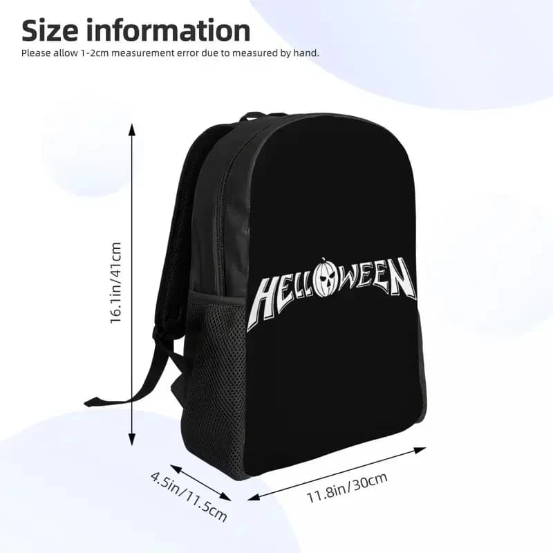 2026 Helloween Keeper Of The Seven Keys Part Backpacks for Heavy Metal Rock College School Travel Bags Bookbag Fits 15 In WD8WG