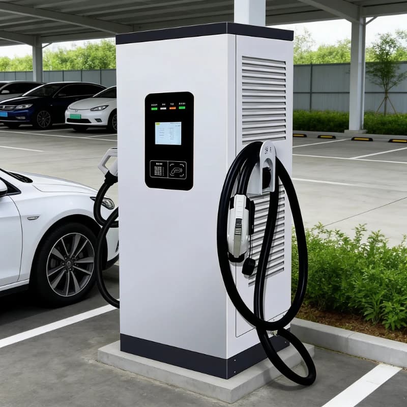 Caricatore Rapido DC Commerciale Intelligente da Pavimento 60kW CCS2 per Stazioni di Ricarica EV in Aree di Servizio Autostradali Personalizzabile