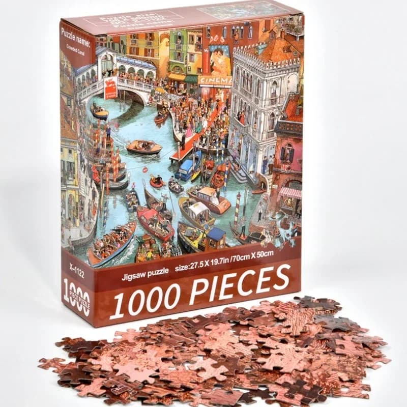 1000 Piece Puzzle 70x50CM for Adults Challenging Decompression Therapy Creative Home Decoration Ideal Gift