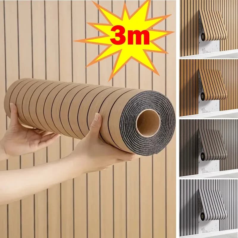 Carta da Parati Autoadesiva Impermeabile e Ispessita, Nuova Decorazione Murale 3D con Griglia da 40cm, Adesivo da Parete per Sfondo