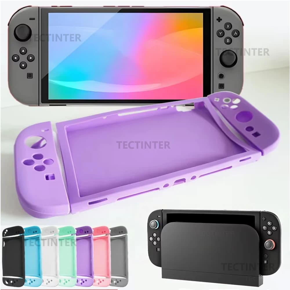 Custodia protettiva in silicone per controller joystick Nintendo Switch 2 Custodia in pelle con copertura completa divisa per accessori Switch 2