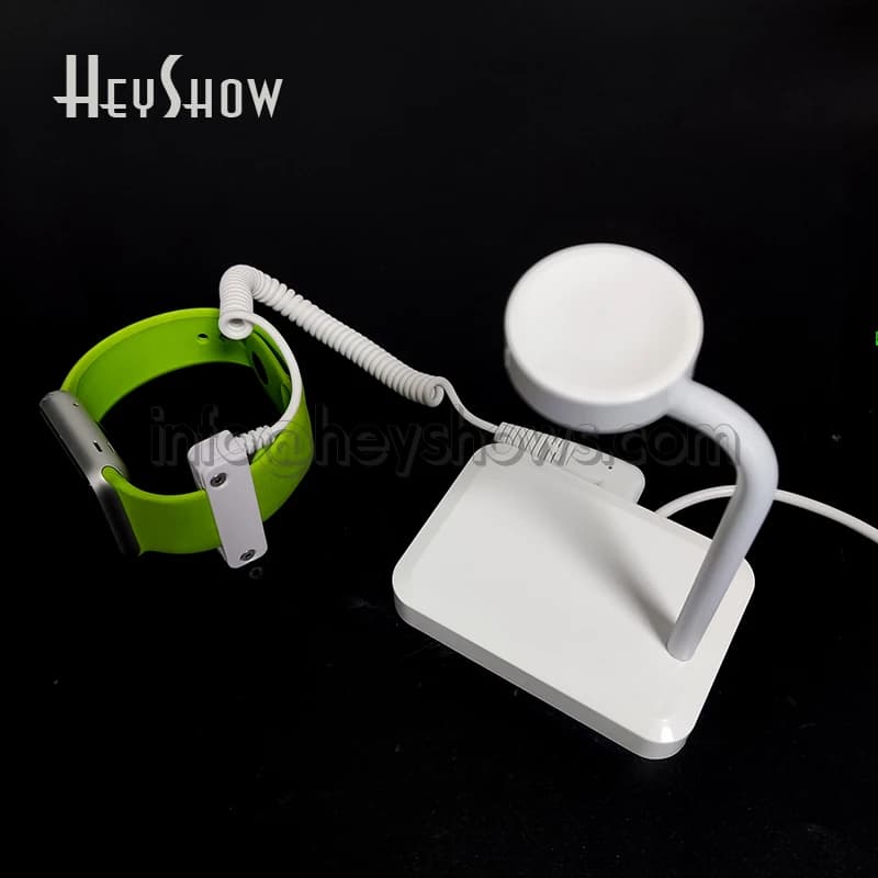 Guarda la sicurezza Supporto per allarme antifurto Protezione Smartwatch Supporto per display per sistema di allarme antifurto con ricarica per Apple Huawei