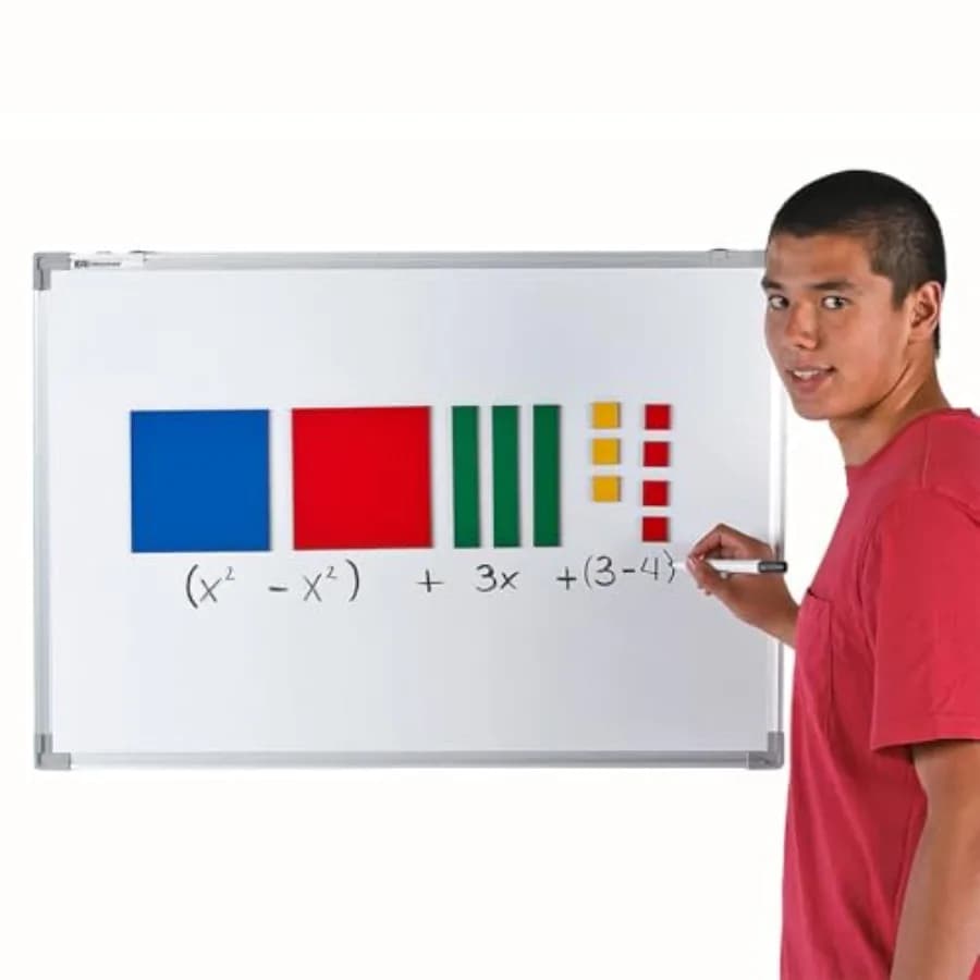 Mattoncini Magnetici per Dimostrazioni di Algebra - Set da 35 Pezzi