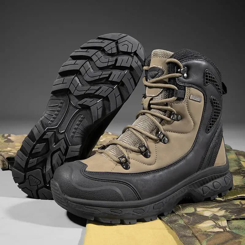 Scarponi da trekking da uomo per esterni, impermeabili, antiscivolo, resistenti all'usura, per diversi terreni, taglie 39-47