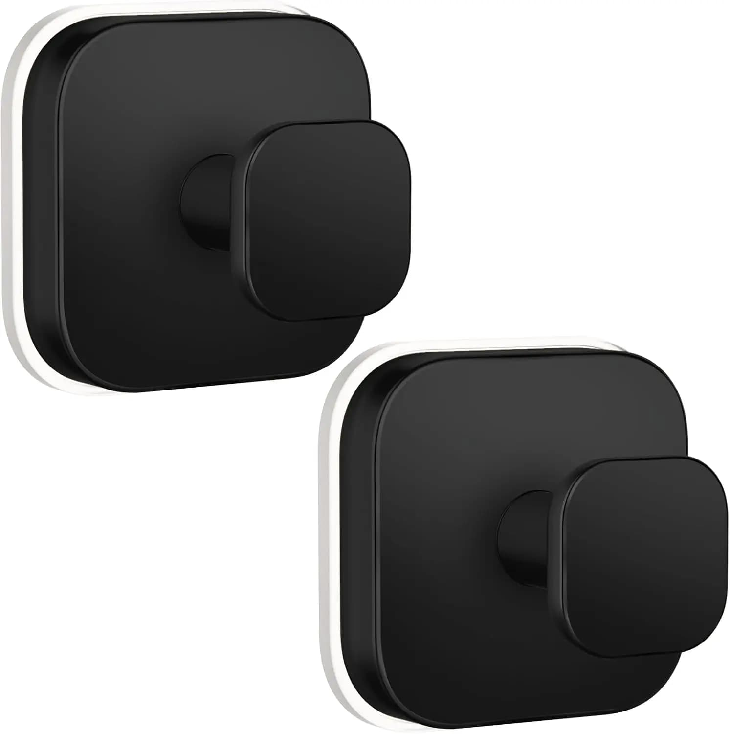 Ganci a ventosa per doccia, ganci resistenti per parete del bagno, vetro, porta asciugamani per asciugamani, accappatoi, ghirlande - Confezione da 2