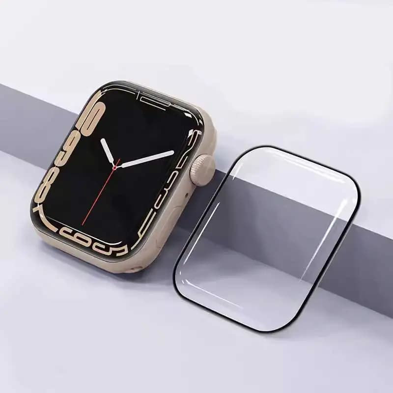 Pellicola protettiva per Apple Watch 44mm 45mm 40mm 41mm 42mm 44 mm Proteggi schermo curvo 3D serie iwatch 9 8 7 SE 6 5 Ultra 49MM