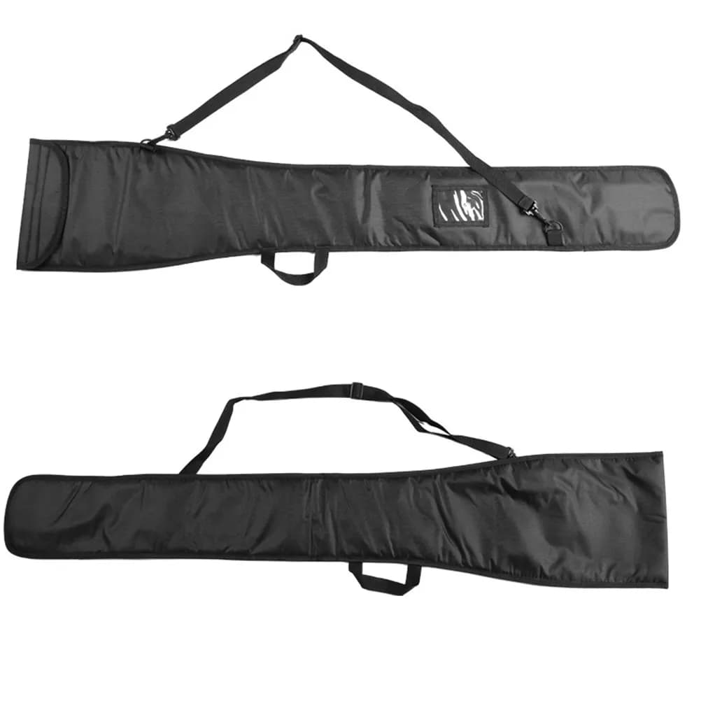 Borsa per Pagaie da Kayak in Tessuto Oxford Nero, Impermeabile e Resistente all'Usura, per Canoa, Nautica, Rafting, Surf