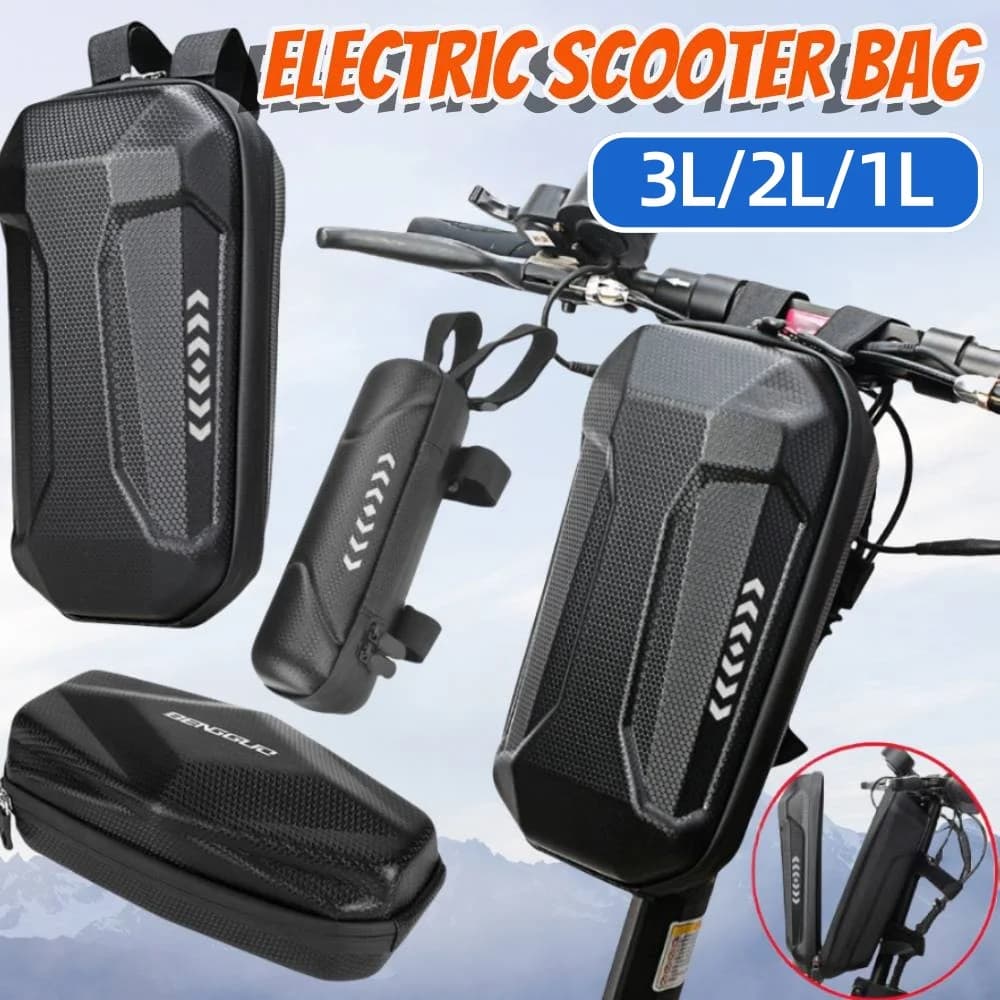Borsa anteriore per scooter elettrico 3-1L per Xiaomi M365 Borse a guscio rigido Borsa da appendere per manubrio per M365 PRO 2 per Kugoo M4