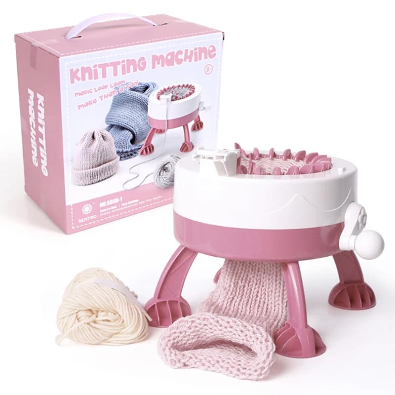 Compact 22 Needle DIY Hand Knitting Machine For Knitting Sweater Scarf Hat Socks Weave Machine Perfect Gift for Crafter