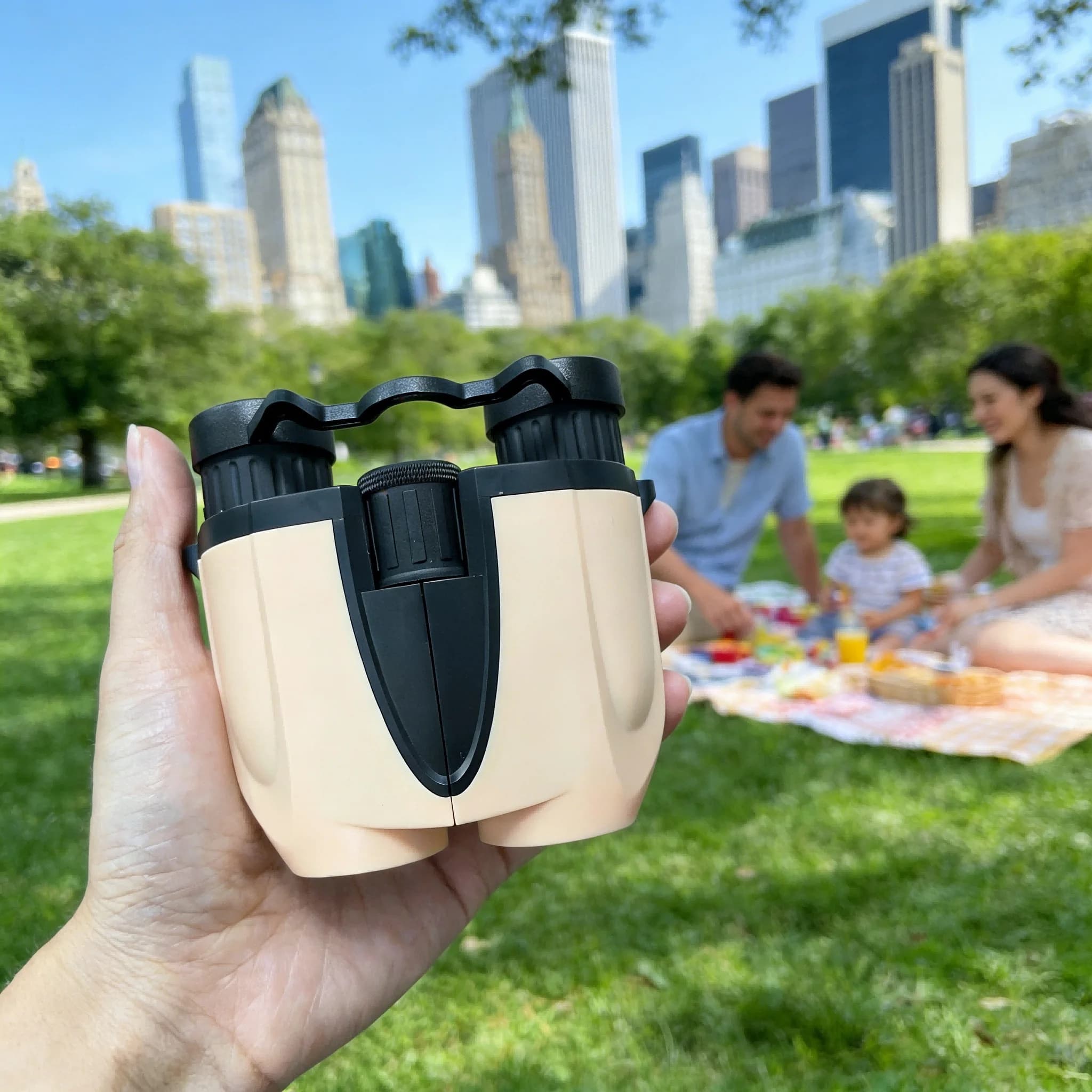Binocolo SUNCORE di livello professionale 10x25 per adulti, portatile ad alta definizione per l'osservazione degli uccelli