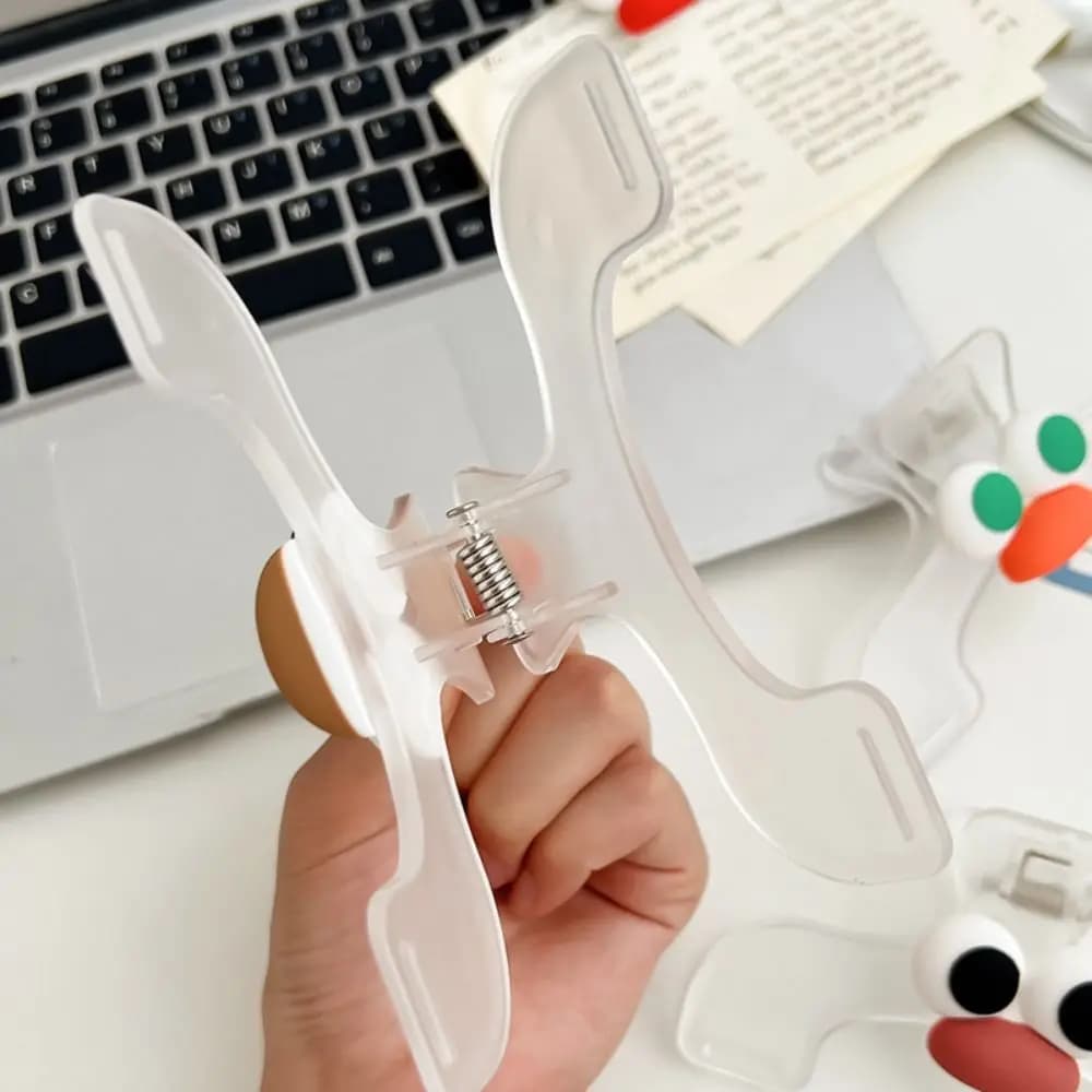 Reading Tool Transparent Page Marker Clip Book Markers Pagination Mark Piano Sheet Music Folder Convenient Multifunctional
