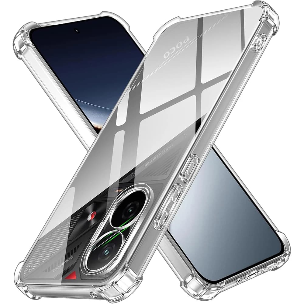 Anti-shocket phone case for Xiaomi POCO F7 Ultra F6 F5 F3 X7 X6 X5 X4 X3 M7 M6 M4 Pro Ultra thin transparent case