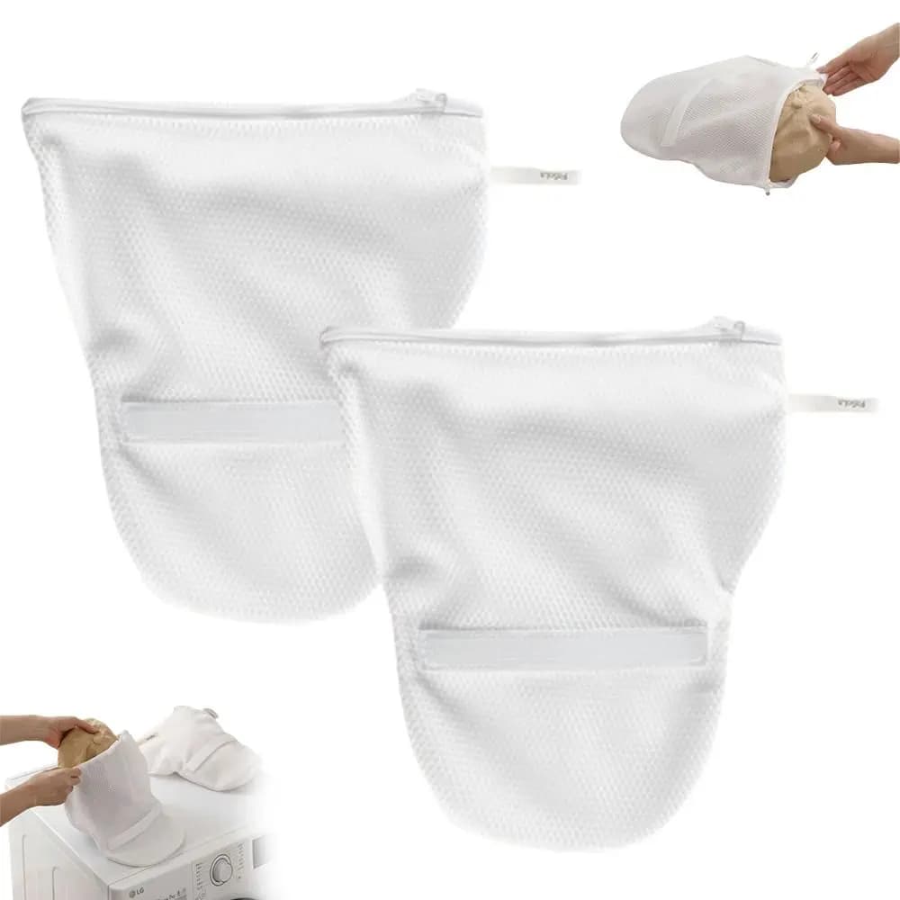 Anti-Deformation Hat Washing Bag Mesh Structure Zipper Closure Cap Washing Bag Machine Washable Reusable Hat Laundry Bag