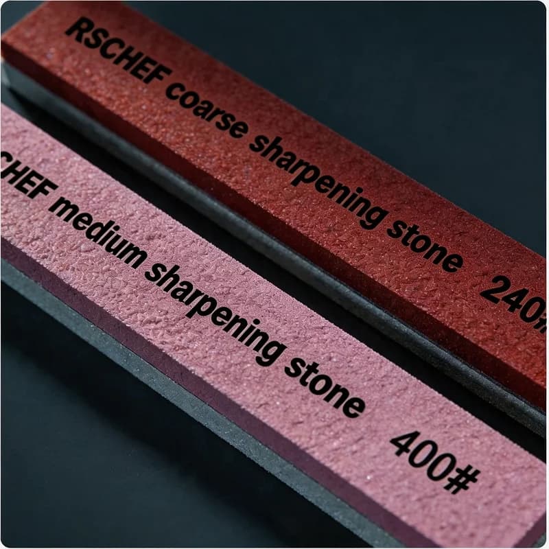 240/1000 Grit Aluminum Base Whetstone Professional Knife Sharpener for Kitchen Cutlery