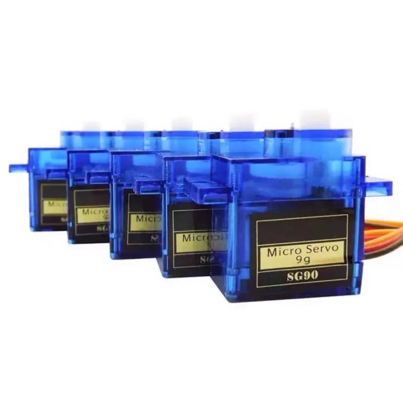 1-10 Pz SG90 9G Micro Servomotore di Controllo Per Modello RC Aereo Ad Ala Fissa Elicottero Robot Braccio Giocattolo Mini Servomotore 180 ° /360 °