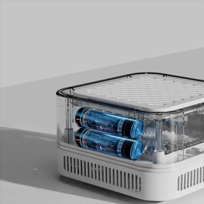 AC39-Piccolo ufficio Camera da letto Purificatore d'aria Desktop Rimozione del fumo Rimozione della formaldeide Mini domestico negativo