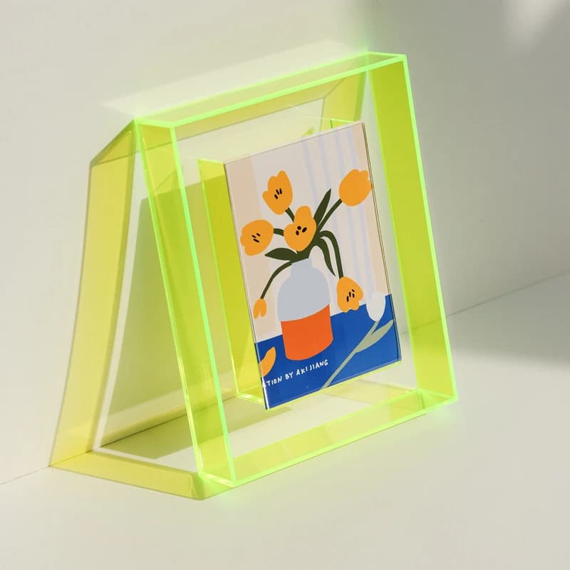 Transparent Acrylic Photo Frame Poster DIY Painting Hall Bedroom Wall Decoration Ins Style Table Picture Frame Home Decor