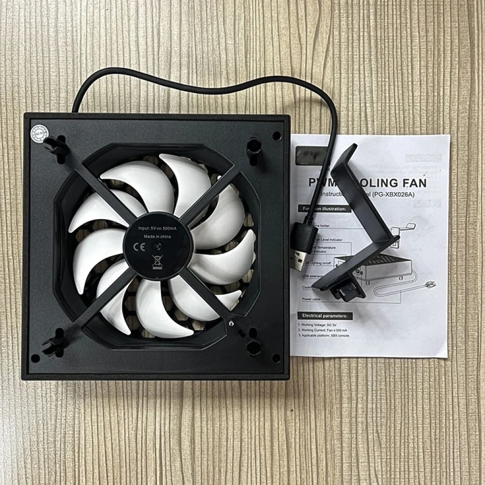1PC PWM ventola di raffreddamento console di gioco dispositivo di raffreddamento a temperatura controllata con luce RGB per accessori serie X XBOX