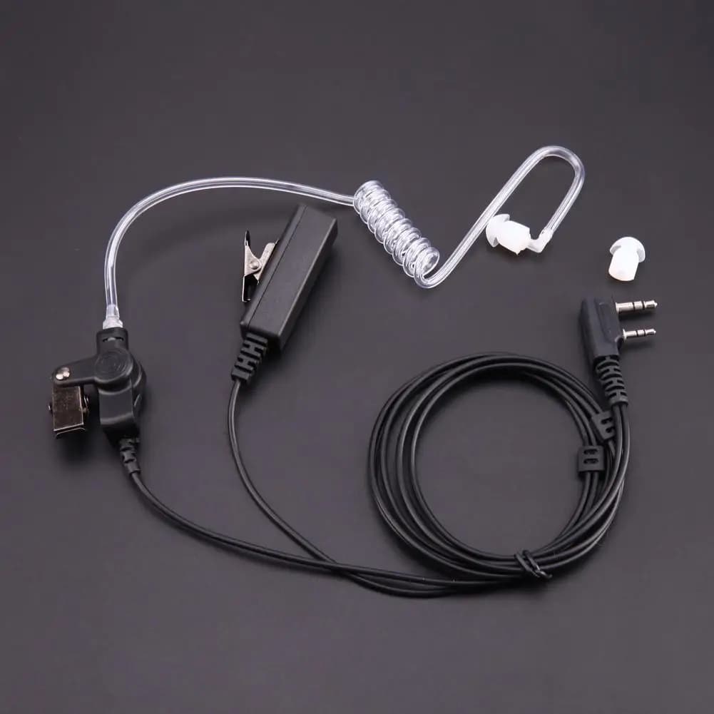 In Ear Stereo Air Tube Anti- Headset Proof Earphone Motorcycle Helmet Headset Speakers Supplies