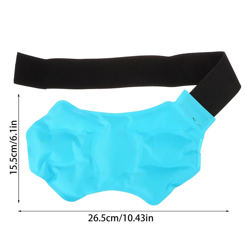 NUOVA OFFERTA: Fascia per Caviglia con Impacco di Ghiaccio per Lesioni, Terapia Caldo/Freddo, Supporto Riutilizzabile per Caviglia, Sollievo dal Dolore e Distorsioni