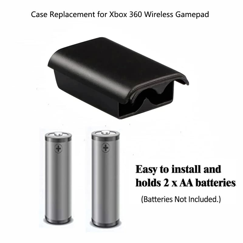 Cover posteriore per batteria AA per controller wireless Xbox 360 Sostituzione della copertura della custodia della batteria per accessori per joystick per gamepad Xbox360