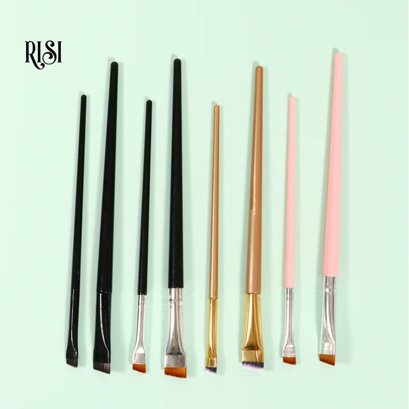 RISI Eyebrow Eyeliner Brush Super Thin Eyebrow Cosmetic Liner Brush Make Up Brushes Brow Brush