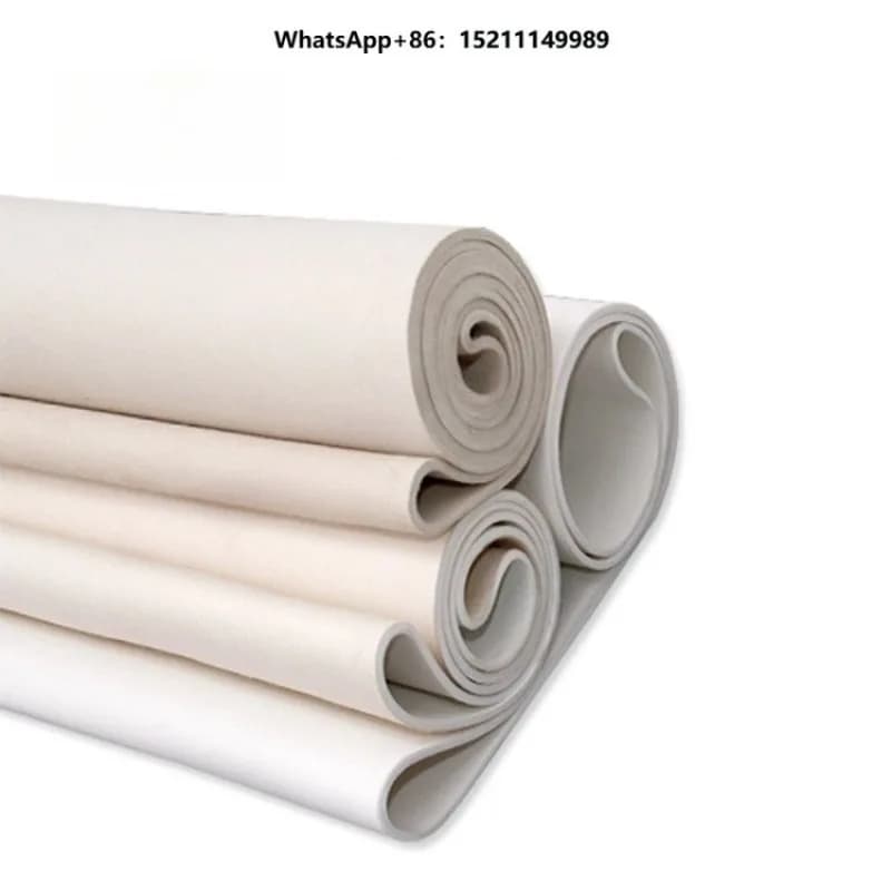 High Temperature Rotary Heat Press Machine Blankets / Heat Transfer Printer Felt Conveyor Belt