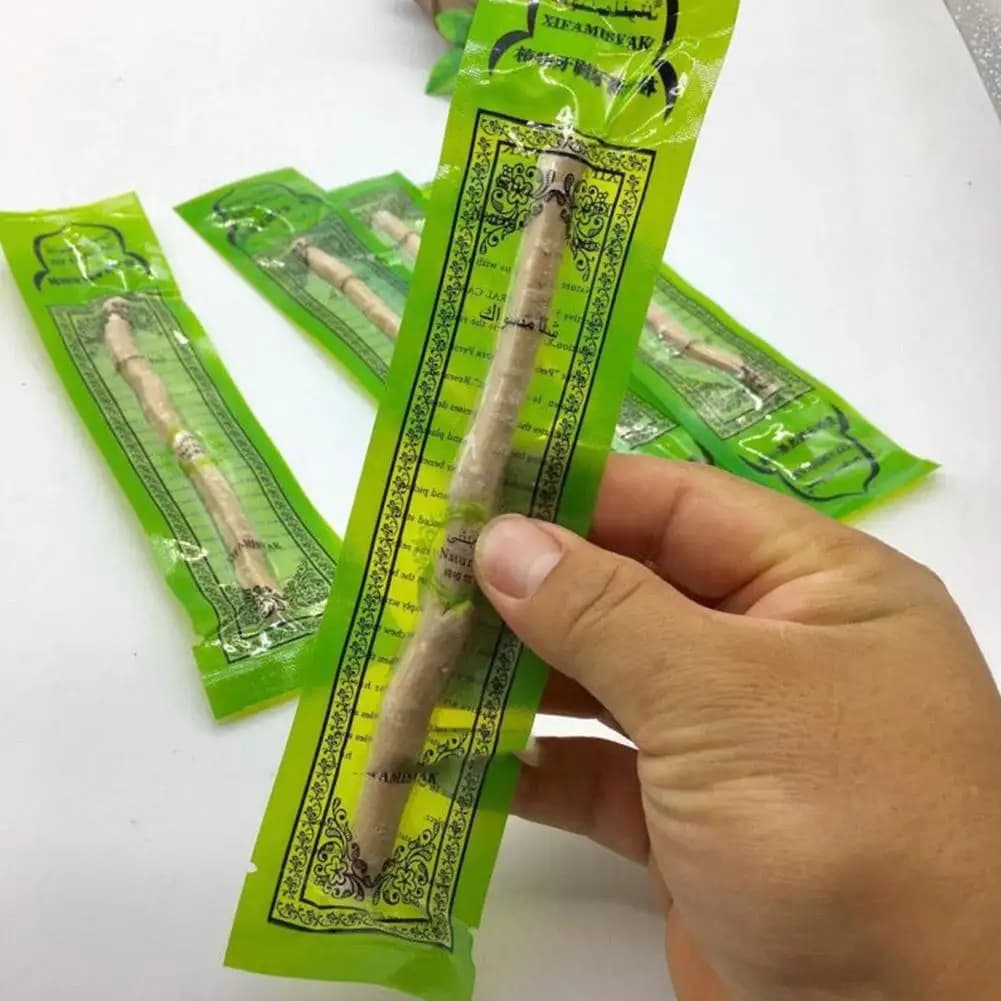Miswak Siwak Natural toothbrush Misvak Traditional Arak Miswaak Teeth manual whitener Soft Middle East Journey Ancient Law