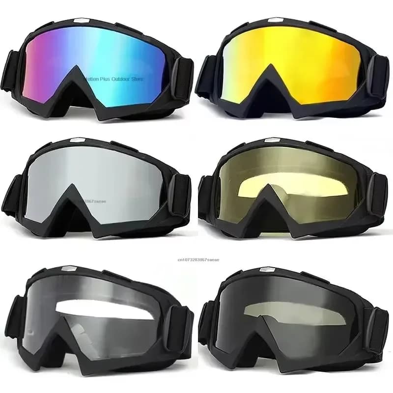Occhiali da esterno Prevenzione polvere Splash Occhiali sportivi A prova di esplosione Moto Sci Escursione Maschera da uomo Accessori per occhiali