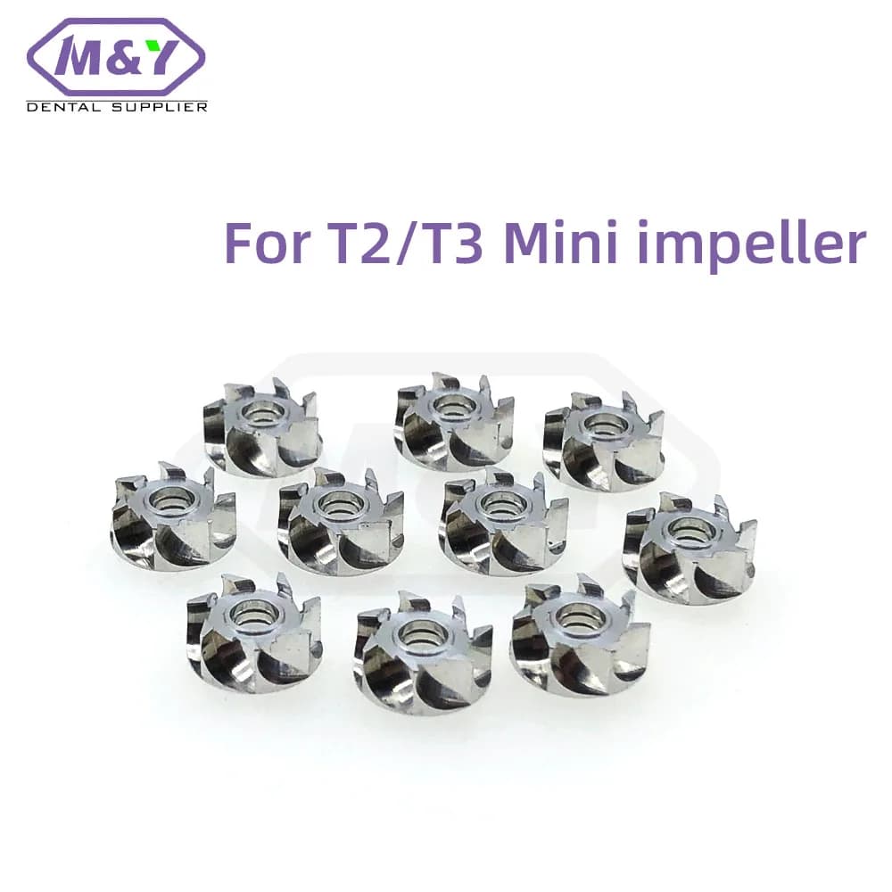 10 Impeller Parts for Dentale Manipula - Professional Parts for Dentisting Manipulators for White Materials